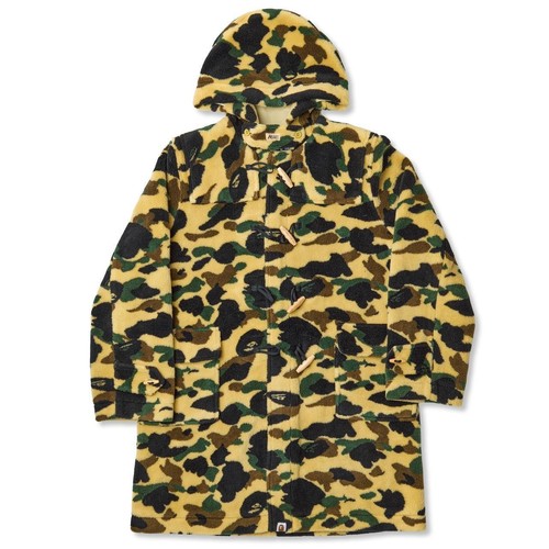 Bape vintage camo hooded fur - bape,