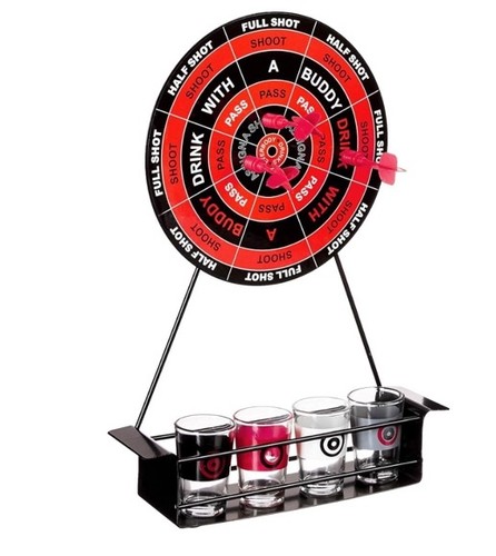 Magnetic dart board drinking - board,