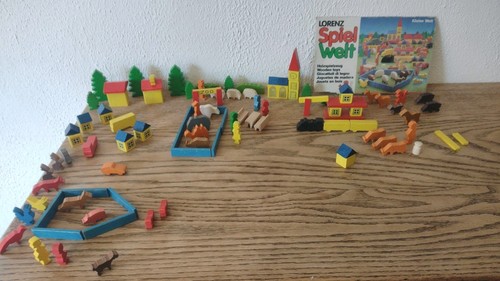 Vintage lorenz spiel - spiel, welt