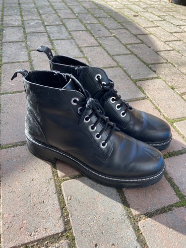 Carvela black leather - , lace-up