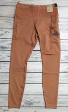 Nike Epic Luxe Mid-Rise Pocket Trail Running Leggings Mineral Clay Medium 12-14