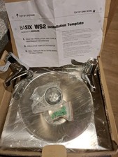 Mechline BaSix Hand Wash Station Sink with 2 Taps WS2 BNIB Stainless Steel