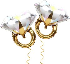 2Pcs Diamond Ring