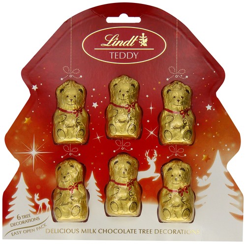 Lindt bear tree decs g - bear,