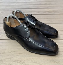 MENS MARKS AND SPENCER COLLEZIONE LEATHER SHOES BRAND NEW SIZE 6.5 RRP £99.00