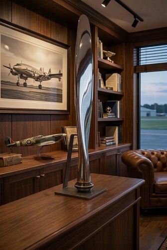 Large 170cm polished aircraft - large,