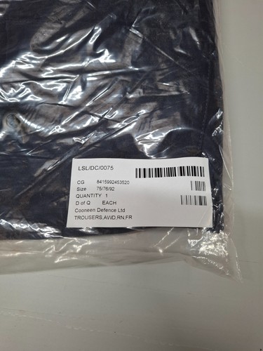 Royal navy awd trousers - royal,