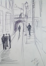 Pencil & ink Drawing, 'The