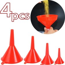 4pc Funnel Set Plastic Pouring
