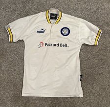 1996/98 Leeds United Home Football Shirt (Boys Large)