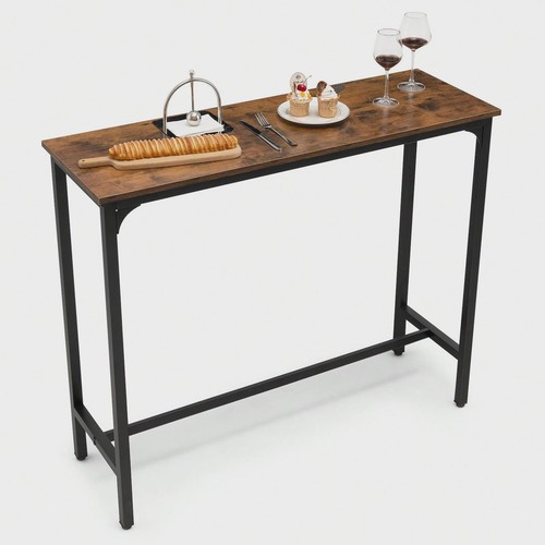 120cm ind bar table steel - 120cm,