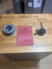 Allcock Duplex Light Cast Reels And Book