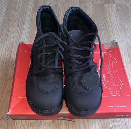 Kickers boots black - kickers,