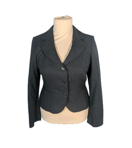 Bennett blazer jacket grey - l.k,