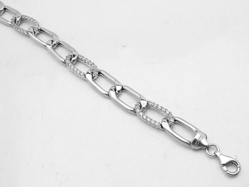 Diamonqiue curb link - diamonqiue,