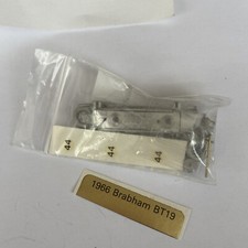 1966 BRABHAM BT19 1/87 WHITE METAL KIT RACING CAR MODEL BY PICCOLINO