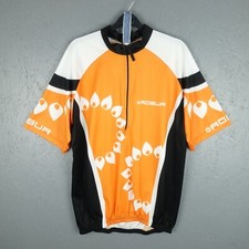 Vintage cycling jersey zip - cycling,