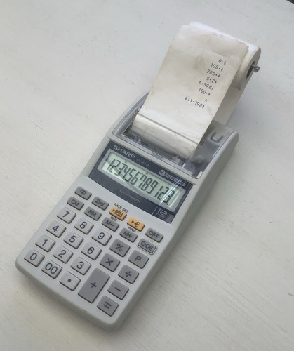 Sharp 1611e electronic - sharp,