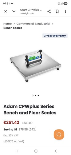 Adam equipment cpwplus - equipment, 75