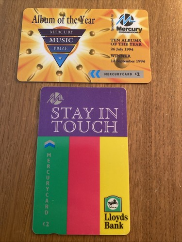 Mercury phonecards set - phonecards, of