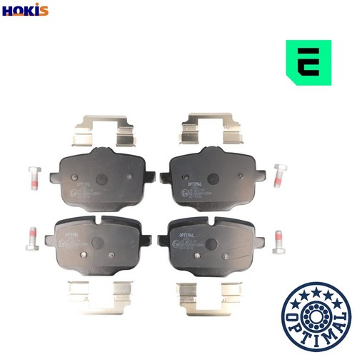 Brake pad set disc - pad,