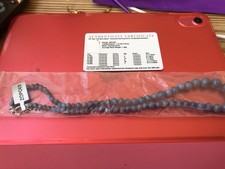 Blue Moon Gorgeous Tanzanite Silver Graduated Necklace 925 Sterling Silver