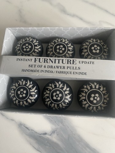 Set six decorative drop - of,
