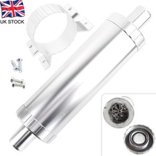 24mm Muffler Silencer Car Air Diesel Parking Heater Exhaust Pipe Kits Silver UK