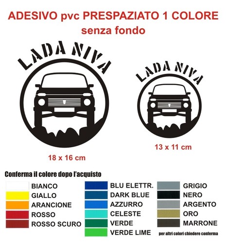 Lada niva stickers decals - stickers, car