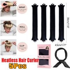5pcs Heatless Hair Curler