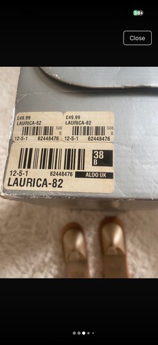 Aldo diamonte gold - gold, shoes