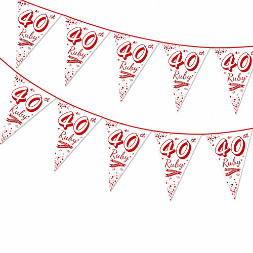 40th ruby wedding - ruby,