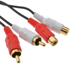 10m twin phono - 0.5m-10m, rca