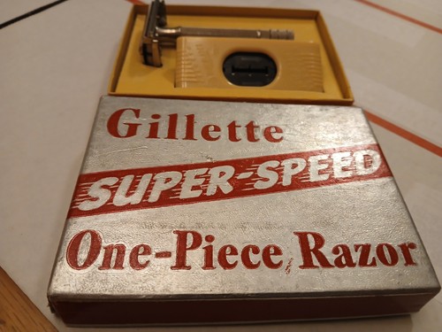 Vtg gillette razor - razor, super