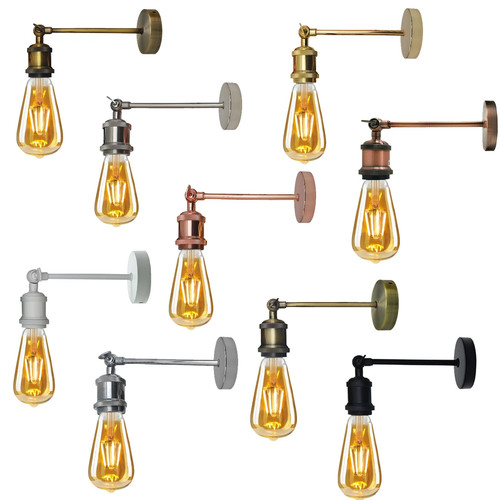 Vintage industrial wall light - vintage,