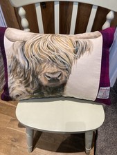 Harris tweed highland cow - highland,