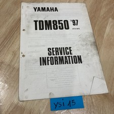 Yamaha TDM850 1997 Service
