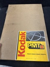 Kodak PMT 2 Metal litho plates 254 X 381 GTY 100 Brand New In Box Bag Opened.