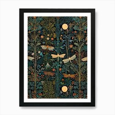 William Morris Dragonflies 1
