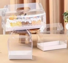 Clear Plastic Cake Boxes with