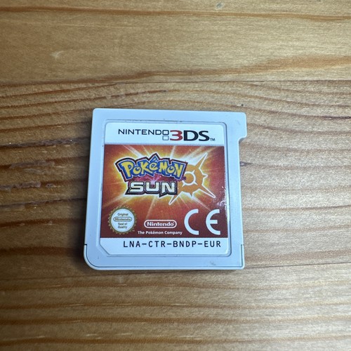 Pokemon sun - sun, 3ds)