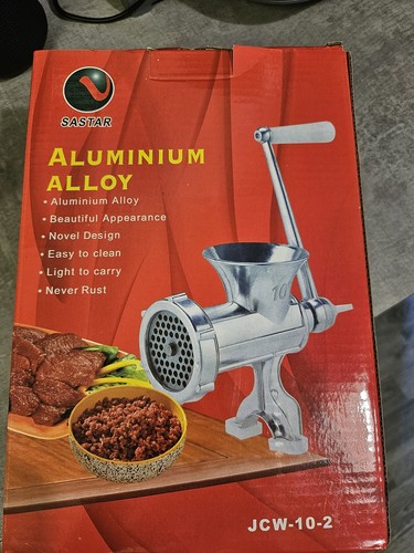 Sastar aluminium alloy manual - aluminium,