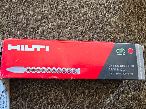 Hilti cartridge 6 8 - 6, 6.8/11