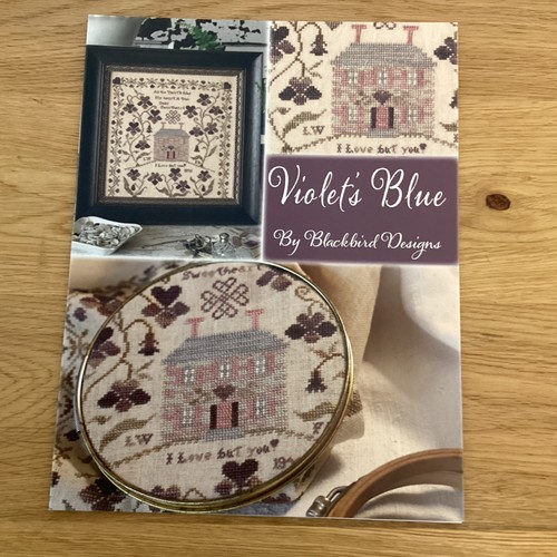 Violet blue cross - blue,
