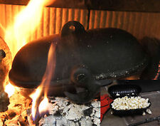 Cast Iron Baked Potatoes Cooker LATCH Cooking Pod Popcorn Wood Burning Stoves