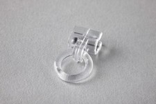 Clear clip ring - ring, blind