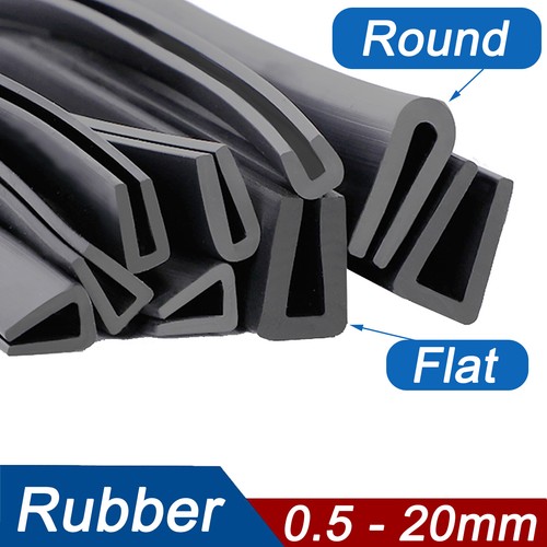 Rubber 1mm 20mm shape guard - rubber, 1mm-20mm