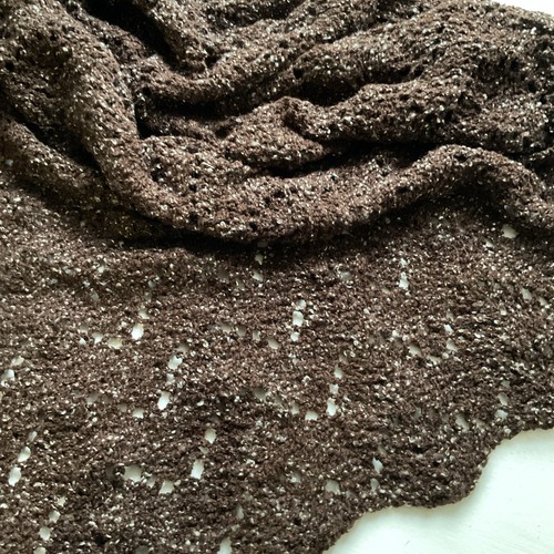 New hand knitted baby pram - new,