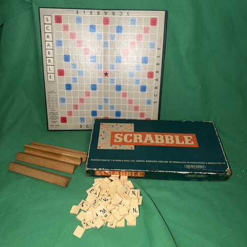 Vintage classic scrabble board - classic,