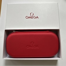 Genuine Omega Watch/Strap Travel Box Zipped Case/Pouch w/Outer-box